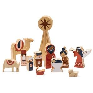 Hallmark Wooden Nativity Set